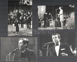 A Táncdalfesztivál énekeseinek (Zalatnay Sarolta, Korda György, Poór Péter, Koncz Zsuzsa, Aradszky L...