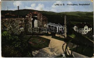 1923 Linz, Pöstlingberg, Bergbahnhof / railway station, train (EB)