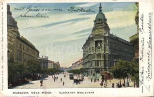 Budapest V. Váczi körút, villamos (r)