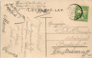 1910 Gödöllő, pályaudvar, vasútállomás (EK)