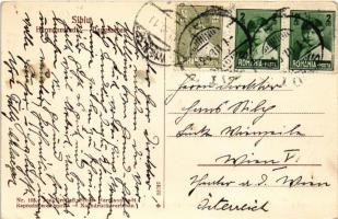 1930 Nagyszeben, Hermannstadt, Sibiu; Biserica si Institut Maicelor Irsuline / Szent Ursula templom ...