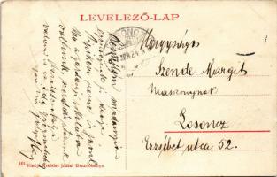 1907 Tiszolc, Tisovec; Fogaskerekű vasúti híd. Kreisler József kiadása / cogwheel railway bridge