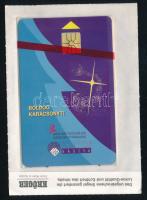 Magyarország 1993 MATÁV Boldog Karácsonyt 120 egységes használatlan telefonkártya, bontatlan csomagolásban