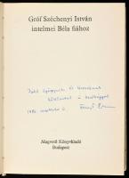 Gróf Széchényi István intelmei Béla fiához. A kötetet összeáll., a szöveget gondozta, az utószót és ...