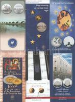 1992-2012. 30db-os színes MNB tájékoztatólap tétel, mind különböző, nagyrészt a 2000-es évekből