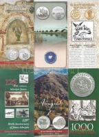 1993-2021. 30db-os színes MNB tájékoztatólap tétel, mind különböző, nagyrészt a 2000-es évekből