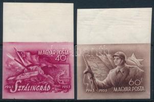 1953 Sztálingrád ívszéli vágott sor (9.000)