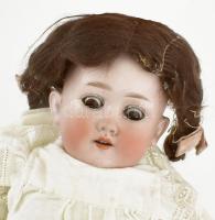 Kestner porcelán baba, Jelzett. Papírmasé, nem hozzávaló fejjel porcelán 0 sorozat 7 cm fejjel. Jelz...