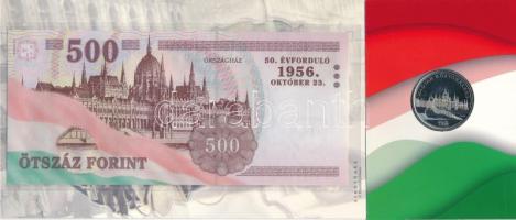 2006. 50Ft Cu-Ni "1956-os forradalom" első napi veret + 500Ft "1956-os forradalom&quo...