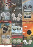 1998-2021. 30db-os színes MNB tájékoztatólap tétel, mind különböző, nagyrészt a 2000-es és 2010-es é...