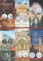 1998-2021. 30db-os színes MNB tájékoztatólap tétel, mind különböző, nagyrészt a 2000-es és 2010-es é...