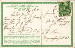 1916 Während des am Magierahöhe lange erbittert geführten Kampfes... Aus dem goldenen Buche der Arme...