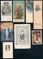 Vegyes szentképek kb 60 db benne régiek és újak is