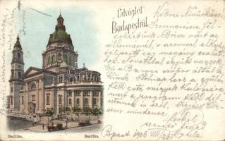 Budapest V. Bazilika litho