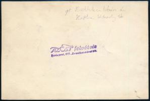 cca 1938 Gróf Bethlen István politikus, volt miniszterelnök és Bartha Károly táborszernagy, az Imréd...