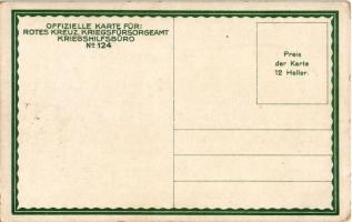Svetozar Boroevic. Offizielle Karte für Rotes Kreuz, Kriegsfürsorgeamt, Kriegshilfsbüro Nr. 124. / W...