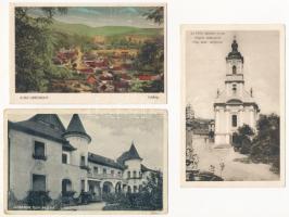 36 db RÉGI magyar város képeslap vegyes minőségben/ 36 pre-1945 Hungarian town-view postcards in mix...