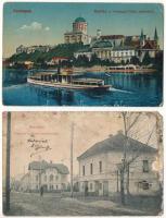36 db RÉGI magyar város képeslap vegyes minőségben/ 36 pre-1945 Hungarian town-view postcards in mix...