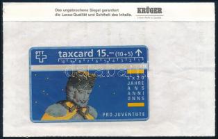 Svájc Pro Juventute - Melchior (Menyhért) király 15 egységes telefonkártya