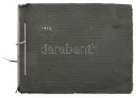 1913 Magyar katonatiszt külföldi kirándulása feleségével. Olaszország (Merano, Riva, Garda-tó, Corti...