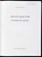 Csordás Norbert: Angol-magyar értelmező szótár. (Bp.), 2006, CDN Kft. Átkötött egészvászon-kötésben....