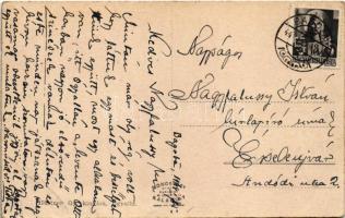 1944 Bagota, Bohatá (Ógyalla, Hurbanovo); községháza, templom, szobor, Ordódy kastély. Hüttner Gy. k...