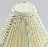 Herendi labdarózsa mintás porcelán váza. Kézzel festett, jelzett, hibátlan. Búrával m: 40 cm