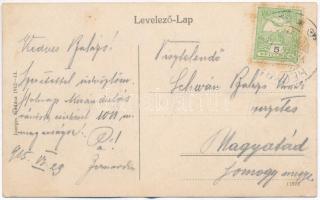 1915 Selmecbánya, Schemnitz, Banská Stiavnica; Óvár és Kálvária. Joerges 1912-13. / castle and calva...