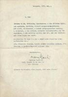 1976 Lendvay Kamilló (1928-2016) Kossuth- és Erkel-díjas zeneszerző, karmester gépelt levelei (2 db)...