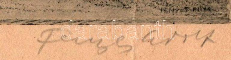 Fényes Adolf (1867-1945), Zádor István (1882-1963): Mesetáj. Rézkarc, papír, jelzett (Fényes Adolf),...