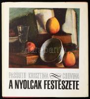 Passuth Krisztina: A nyolcak festészete. (Berény, Czóbel, Czigány, Kersnstok, Márffy, Orbán, Pór, Tihanyi). Bp., 1967, Corvina. Első kiadás. Gazdag képanyaggal illusztrálva. Kiadói egészvászon-kötés, kissé sérült kiadói papír védőborítóban.