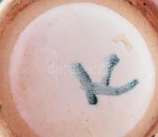 Iparművészeti Vállalat retro váza, K jelzéssel, hibátlan, m: 32 cm