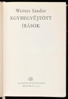 Weöres Sándor: Egybegyűjtött írások. I-II. köt. (DEDIKÁLT!) Bp., 1970, Magvető, 1 t. + 723+(1) p.; 8...