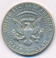 Amerikai Egyesült Államok 1966. 1/2$ Ag "Kennedy" T:XF USA 1966. 1/2 Dollar Ag "Kenne...