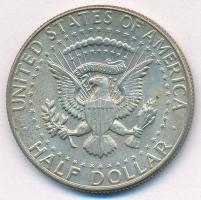 Amerikai Egyesült Államok 1967. 1/2$ Ag "Kennedy" T:XF patina USA 1967. 1/2 Dollar Ag &quo...