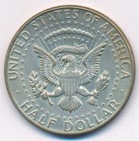 Amerikai Egyesült Államok 1967. 1/2$ Ag "Kennedy" T:XF patina USA 1967. 1/2 Dollar Ag &quo...
