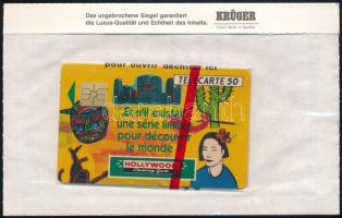 Franciaország Hollywood 50 egységes használatlan telefonkártya bontatlan csomagolásban