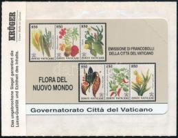 Vatikán Növényvilág bélyegen telefonkártya
