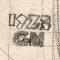 Galambos Margit (?-?): Tanulmányrajzok, 1923. Ceruza, papír, jelzett, hajtásnyommal. 22x28 cm