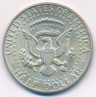 Amerikai Egyesült Államok 1968D 1/2$ Ag "Kennedy" T:AU patina USA 1968D 1/2 Dollar Ag &quo...