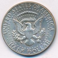 Amerikai Egyesült Államok 1966. 1/2$ Ag "Kennedy" T:AU patina USA 1966. 1/2 Dollar Ag &quo...