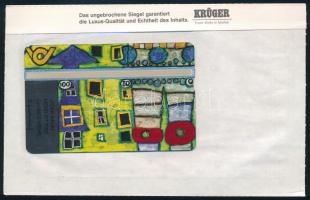 Ausztria - Friedensreich Hundertwasser munkái - "Jeder Baum mehr ist eine Chance mehr" telefonkártya