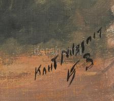 Olvashatatlan jelzéssel: Tanya. Olaj, vászon. 40x50 cm