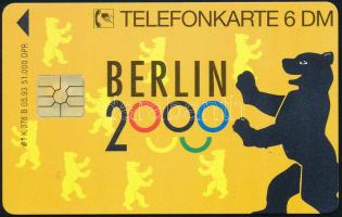 Németország - Berlin 2000 20 egységes telefonkártya