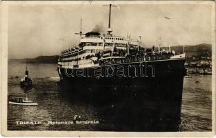 Trieste, Trieszt; M/N "Saturnia" / Italian ocean liner (Rb)