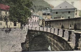 Herkulesfürdő Bridge over River Cserna