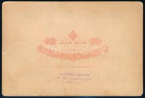 cca 1880 Pola kikötői panoráma az S.M.S. Novara és S.M.S. Custoza hadihajókkal. 17x10 cm Photograph ...