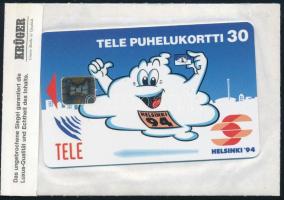 Finnország - Helsinki 94 atlétika telefonkártya
