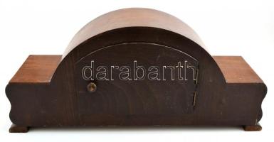 Glashütte asztali óra. Felesütős, külcs nélkül. jó állapotban, de nem kipróbált. 53 x24 cm