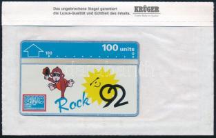 Gibraltár - Rock 92 100 egységes telefonkártya
